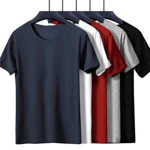 Camisetas Lisas Estampadas Personalizadas <span class=keywords><strong>de</strong></span> 160 g/m² para Hombre, 100 % Algodón, Ecológicas, Transpirables, Corte Regular, con Buen Servicio - Product Image 6