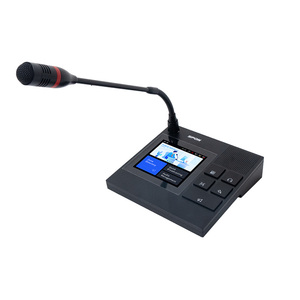 An ninh phòng 3-trong-1ip phân trang Giao diện điều khiển được xây dựng trong máy chủ/Mixer/phân trang mic, SIP Tương thích cho các trường học nhỏ/văn phòng/nhà máy hệ thống PA - Product Image 5