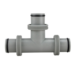 Adaptateur de joint de tuyau en plastique souple <span class=keywords><strong>Intex</strong></span> de 1.5 pouces Outil de piscine de remplacement et connecteur de vannes à piston de 1.25 pouces pour piscines hors sol - Product Image 4