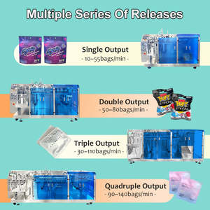 Máquina Automática para Envasar Bolsas Preformadas, para Pellets, Vegetales, Sopa, Alimentos Instantáneos, Granulados, Equipo de Llenado y Sellado - Product Image 3