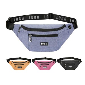Riñonera Deportiva Impermeable de Nailon con Logotipo Personalizado, para Senderismo, Viajes, Gimnasio, Correr, para Hombre y Mujer - Product Image 1