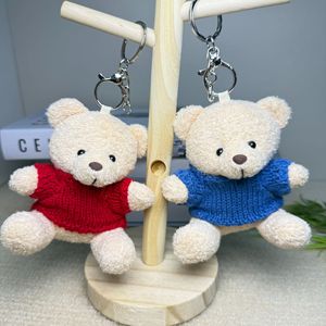 Offre Spéciale – Porte-clés Ours en Peluche de 10 cm avec Logo Personnalisé sur Pull – Pendentif Créatif pour Sac – Cadeau d'Affaires - Product Image 6