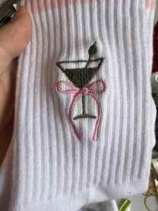 OEM Wholesale Non-slip Pink <b>Socks</b> Custom Logo Embroidered Ruffled High Quality Yoga <b>Grip</b> Pilates <b>Socks</b> - Product Image 2