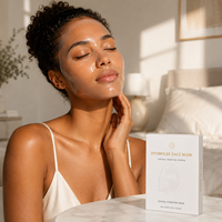 Masques en tissu hydratants anti-rides style coréen pour une peau de verre, masques faciaux fonctionnels hydratants et blanchissants à marque privée