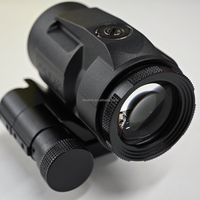 Hunting Optical Scope 3X Magnifier Scope with Flip-to-Side Mount Optic 3x Prism Scope for Outdoor
