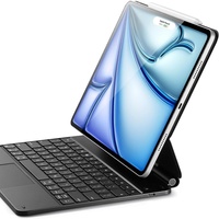 Untuk CA196 Leather Case dengan Keyboard Magnetik untuk iPad 10.9 Inch dan untuk S7/S8/S9 Warna Dapat Disesuaikan