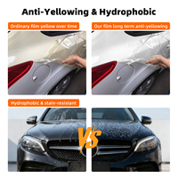 Película PPF de alta calidad transparente PPF película protectora de pintura de coche TPU 1,52 M * 15M 190um 5 años de garantía PPF película TPU