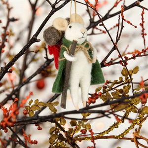 Ornamento fatto a mano del topo <span class=keywords><strong>di</strong></span> lana <span class=keywords><strong>di</strong></span> feltro dell'ago per la casa del bambino & decorazioni appese <span class=keywords><strong>di</strong></span> natale <span class=keywords><strong>di</strong></span> festa <span class=keywords><strong>di</strong></span> <span class=keywords><strong>pasqua</strong></span> - Product Image 5