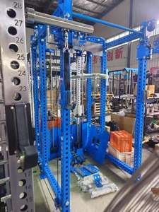 Power Rack da Palestra Personalizzato per Allenamento di Forza con Smith Machine e Cable Crossover, Attrezzo Multifunzione per Centri <span class=keywords><strong>Fitness</strong></span> Commerciali - Product Image 4