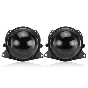Phare de voiture LED JS10 à double faisceau, lentille 70W, démarrage rapide, éclairage intense et ciblé, mise à niveau universelle 12V - Product Image 1