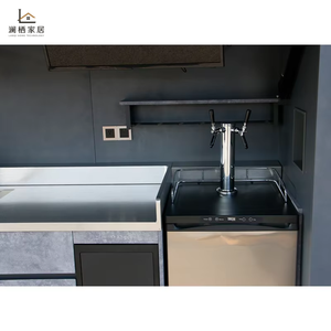 Robust Modular Stainless Steel <strong>Outdoor</strong> <strong>Kitchen</strong> Cabinet Melamine Board With Sink Complete BBQ Grill Unit for Backyard Renovation - Product Image 5