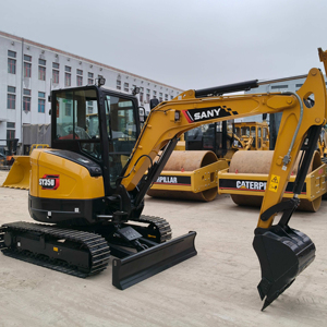รถขุดขนาดเล็ก Sany SY35U ใหม่ 3 ตัน เครื่องยนต์ Kubota Tier 4 รถขุด 3 ตัน - Product Image 1