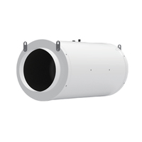 Métal 6 pouces 8 pouces 10 pouces 12 pouces 14 pouces IP65 ventilateur canalisé en ligne haute vitesse inférieur bruit chambre ventilateur d'extraction