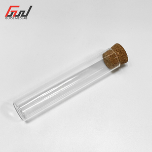 <span class=keywords><strong>15</strong></span> X100mm 20X100mm 25X200mm laboratuvar kullanımı ahşap mantar ile uzun borosilikat cam 3.3 cam <span class=keywords><strong>Test</strong></span> tüpü - Product Image 3