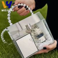 Boîte cadeau en acrylique miroir avec effet miroir ciel-Boîte de faveur de mariage élégante pour bonbons/bijoux, vente en gros