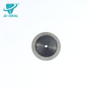Disco da Taglio Elettrico Ultra-Sottile 0.2*19mm a Doppia Faccia Rivestito in Diamante Certificato CE per Laboratori Dentali di Precisione - Product Image 2
