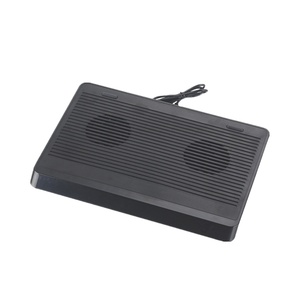 Cixi Dujia Ergonomic Design Plastic Two Fans USB Interface <strong>Laptop</strong> <strong>Cooling</strong> Stand Cooler Pad Stand - Product Image 3
