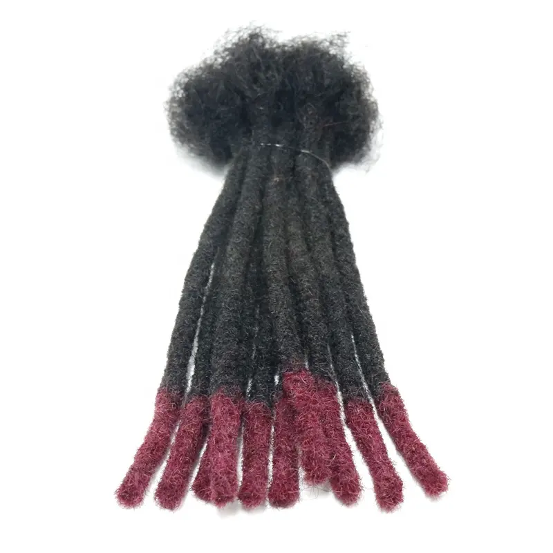 Fabriek Groothandelsprijs Angst Lokken 100% Menselijke Hair Extensions Vlechten Haar Locs Dreadlocks Menselijk Haar Verkopers