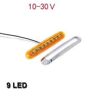 Luces LED externas para coche, luces LED laterales para vehículo, camión, barco, remolque, estroboscópicas laterales, de emergencia, advertencia, liquidación, indicador de luz - Product Image 4