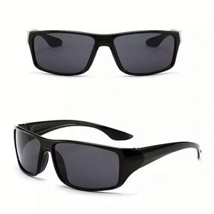 Lunettes de soleil de sport personnalisées avec logo, verres jaunes, anti-éblouissement, vision nocturne pour hommes et femmes - Product Image 4