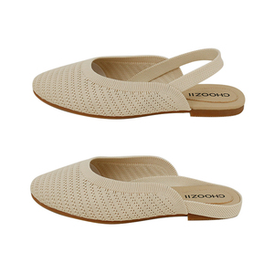 Sandalias Planas de Moda para <span class=keywords><strong>Mujer</strong></span>, Elegantes Pantuflas de Tela Elástica, Sandalias Deslizantes, <span class=keywords><strong>Mocasines</strong></span> de Cuero para <span class=keywords><strong>Mujer</strong></span>, Zapatos <span class=keywords><strong>2022</strong></span> - Product Image 6