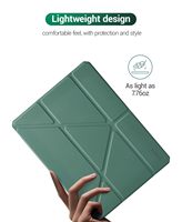Nouvelle Coque Folio pour Tablette 2026 en TPU et Cuir PU Intelligent, Antichoc, avec Porte-Crayons Intégré, pour Enfants, Compatible iPad Air 4 10.9 et iPad Pro