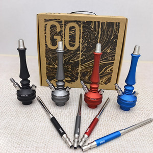 Hoob Mars MINI Shisha สแตนเลส hookah รัสเซีย Shisha chicha ชุดมอระกู่แบบพกพาสุดหรูสำหรับบาร์ - Product Image 6