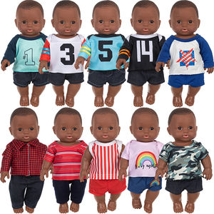 Poupée africaine noire bébé reborn, adorable bouclée noire, jouets en émail, 30cm, pour enfants, offre spéciale, 2022 - Product Image 5