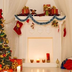 พร้อมจัดส่งพวงมาลัยตกแต่งต้นคริสต์มาสสีเขียวแบบ PET Tinsel ของ Merry Tree สำหรับโปรโมชั่น - Product Image 2