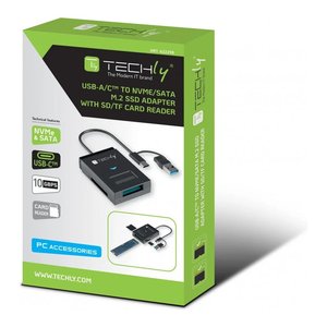 Station d'accueil pour disque dur M.2 IADAP USB32 SSDTF Noir 622998 - Product Image 2