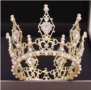 Couronne de diadème de mariée argent, style rétro, diadème de mariée, mariage, <span class=keywords><strong>demoiselle</strong></span> <span class=keywords><strong>d</strong></span>'<span class=keywords><strong>honneur</strong></span>, en cristal, HA-451 - Product Image 4