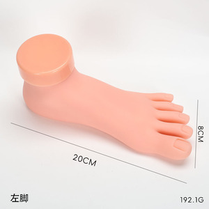Mano <span class=keywords><strong>de</strong></span> Maniquí Articulada <span class=keywords><strong>de</strong></span> Goma Realista con Dedos Flexibles para Entrenamiento Profesional <span class=keywords><strong>de</strong></span> Arte <span class=keywords><strong>de</strong></span> Uñas - Product Image 6