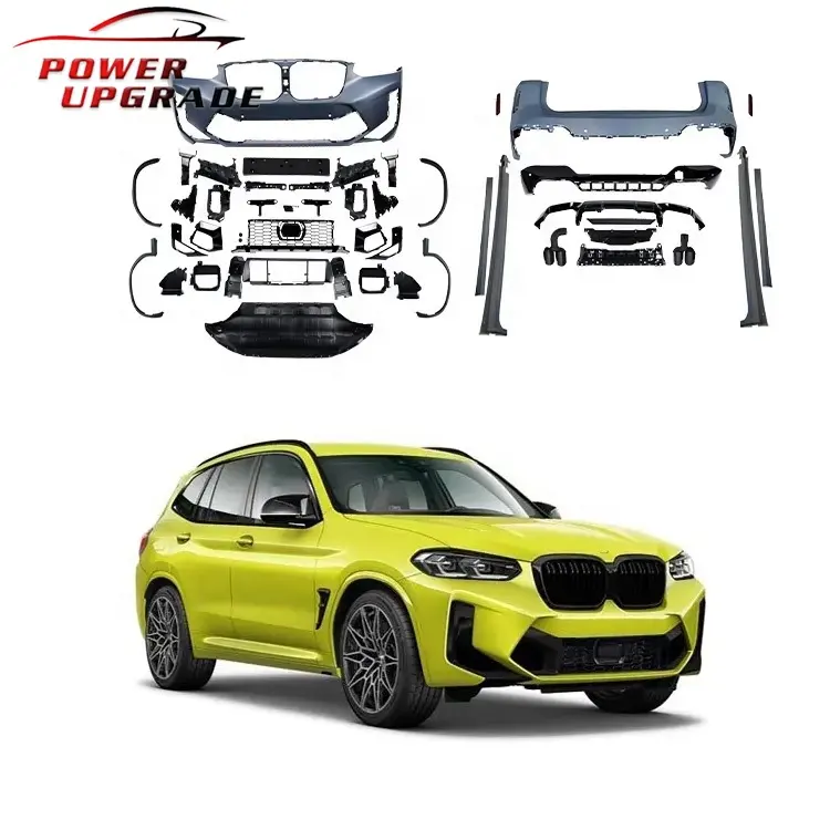 Voor Bmw X3 G01 Lci Facelift X 3M F97 Bodykit Voor Grille Achter Diffuser Uitlaatpijp Uitlaatpijpen Bodykits 2022-Tot Nu Toe