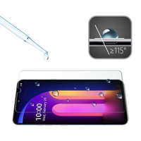 Protector de pantalla de teléfono móvil de alta calidad, película transparente HD 2.5D para LG V60 ThinQ 5G