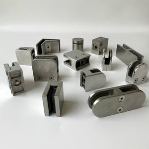 Abrazadera de Vidrio para Barandilla de Acero Inoxidable SS 304 316, Accesorios para Barandillas de Vidrio - Product Image 1