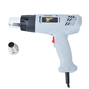 Industrial 2000W Fast Heat Hot Air Gun with Two Wind Speeds and 1 Nozzle for Shrink Wrap - Product Image 1