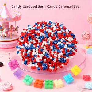 उच्च गुणवत्ता वाले यूनिसेक्स सामान छोटे कण निर्माण ब्लॉक थोक सेट-प्लास्टिक डिय - Product Image 2