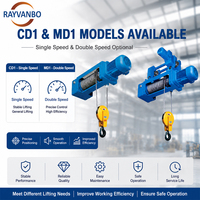 Penawaran Spesial CD Electric Wire Rope Hoist Alat Angkat Tugas Berat untuk Penggunaan Gudang, Pabrik, dan Konstruksi