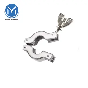 Hinge Clamp KF NW Vacuum Fittings Aluminum SS Wing Nut Flange Quick Clamp kf 25 clamp