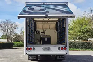 Ngoài trời Màn hình LED xe tải di động quảng cáo cho bán P6 P8 đầy đủ màu sắc xe tải van xe trailer LED biển quảng cáo
