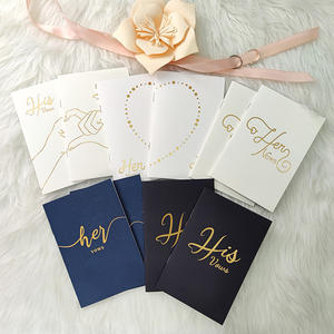 <span class=keywords><strong>2</strong></span> suoi e le sue promesse promettono libri per il matrimonio, copertina morbida, libro di voto libro di voto personalizzato in lamina d'oro lettering diario taccuino - Product Image 6