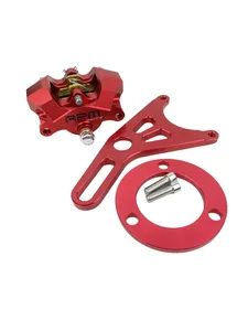 Braket Adaptor Kaliper Rem Belakang Sepeda Motor Universal CNC 220Mm X70Mm Set untuk Modifikasi Sistem Rem Buatan Tiongkok Daratan - Product Image 6