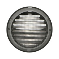 Grille de ventilation axiale en plastique et métal personnalisable de haute qualité, 4-6 pouces, réglable, installation facile, marque propre, usine