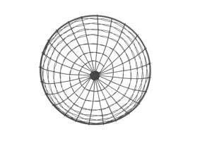 Di alta qualità nero rotondo filo di metallo cesto di conservazione della frutta casa cucina espositore decorativo <span class=keywords><strong>per</strong></span> cibo <span class=keywords><strong>pane</strong></span> e frutta PC materiale - Product Image 6