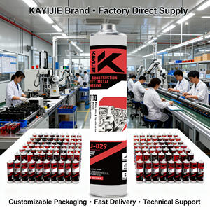 لاصق بولي يوريثان KAYIJIE بأفضل سعر وجودة عالية يدوم طويلاً يستخدم لختم حجرة الشحن زجاجة واحدة - Product Image 2