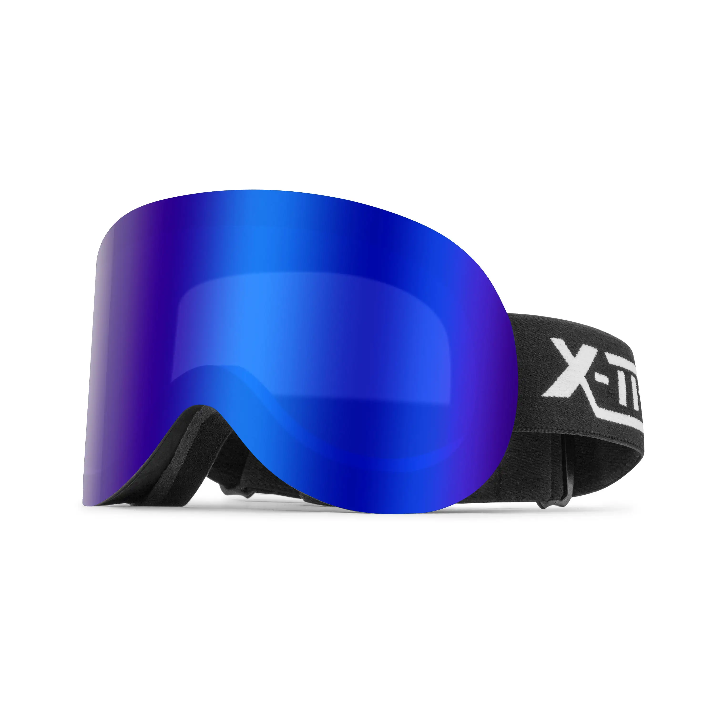 สายรัดยืดหยุ่นกันลื่นแบบปรับได้เลนส์ที่ถอดออกได้แว่นตาสกี UV400 ป้องกันแว่นตากันหิมะสกี