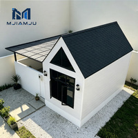 Casa Prefabricada de Acero Ligero Contemporánea de 2 Pisos, Personalizada de Fábrica, Transpirable, Tipo Villa de Lujo, Móvil, con Ventanas Completamente de Vidrio