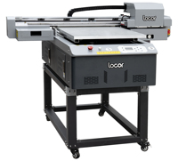 Imprimante UV à plat Locor Best Seller pour bouteilles, métal, bois, verre avec têtes I3200, I1600, XP600 en promotion