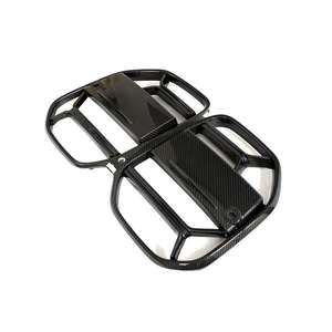 Para <span class=keywords><strong>BMW</strong></span> G22 G23 430i 2021-2023 Rejilla de radiador delantera de carbono SECO parrillas de parrilla delantera - Product Image 5