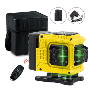 Nivel Láser 3D de 12 Líneas, Luz Verde de 505nm, Alcance de 10-30m, Alta Precisión, Grado Industrial, Herramienta de Alineación de Paredes y Pisos - Product Image 5